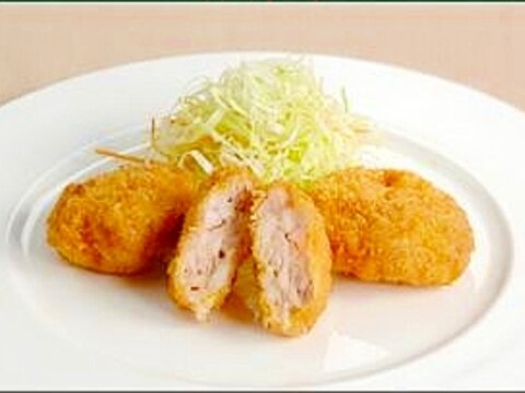 簡単！絶品！鶏メンチカツ　